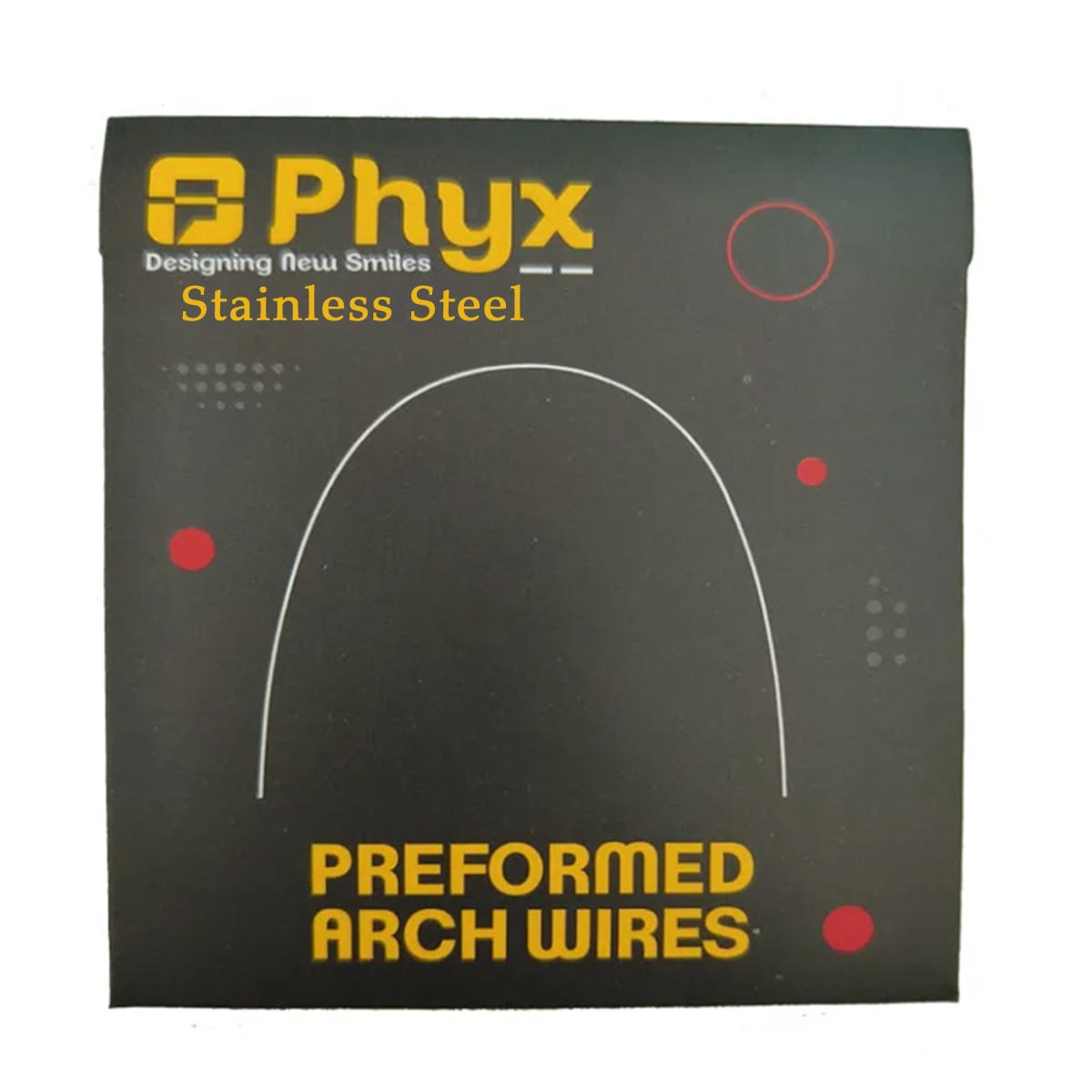Phyx Preformed SS Archwire Round (Pk of 10)
