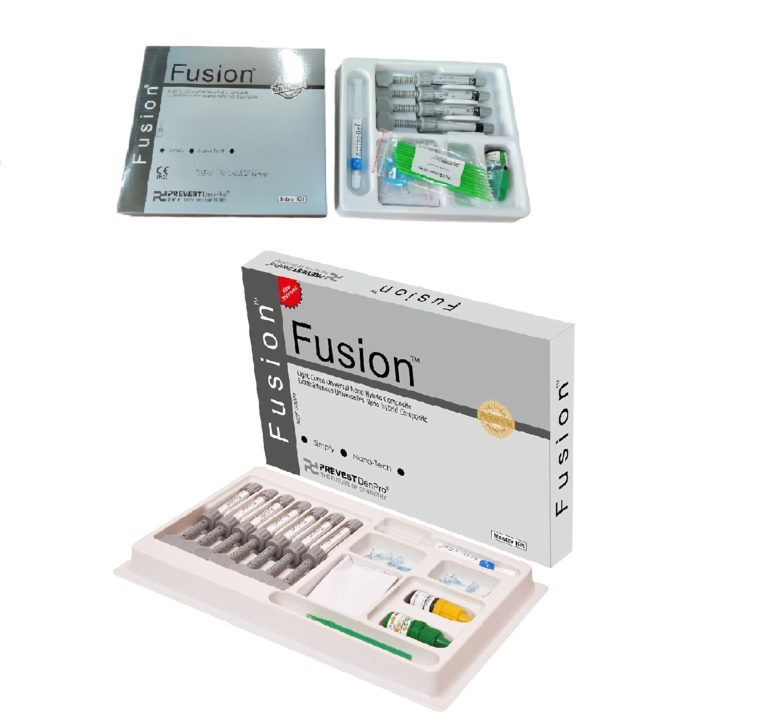 Dental Universal Universal Nano Hybrid Composite kit Fusion Universal Prevest