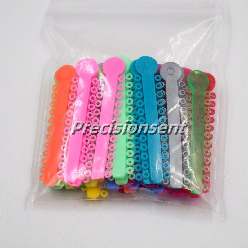 1040 Dental Orthodontic Ligature Ties Elastics Rubber Band Ligaduras Elastomeric