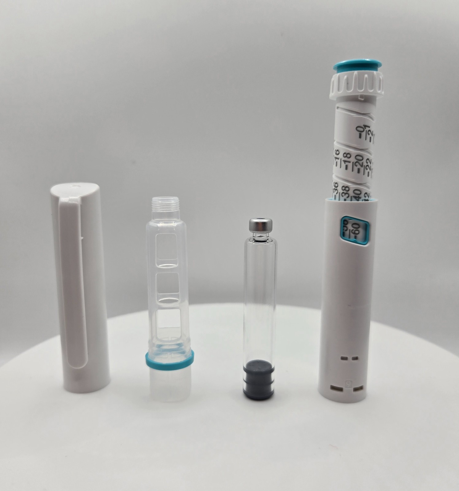 NEW Disposable 60-Unit Peptide Pen + 3ml Insulin Vial in Sealed packaging