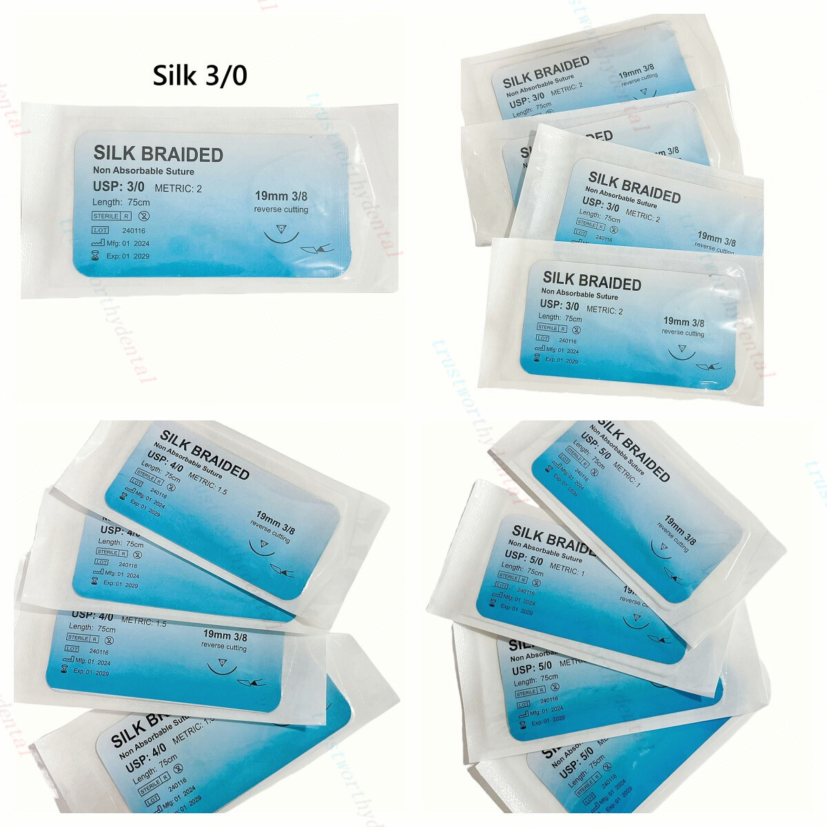 Dental Gum Teaching Training Surgical Suture Reverse Cut Simulation Suture Model