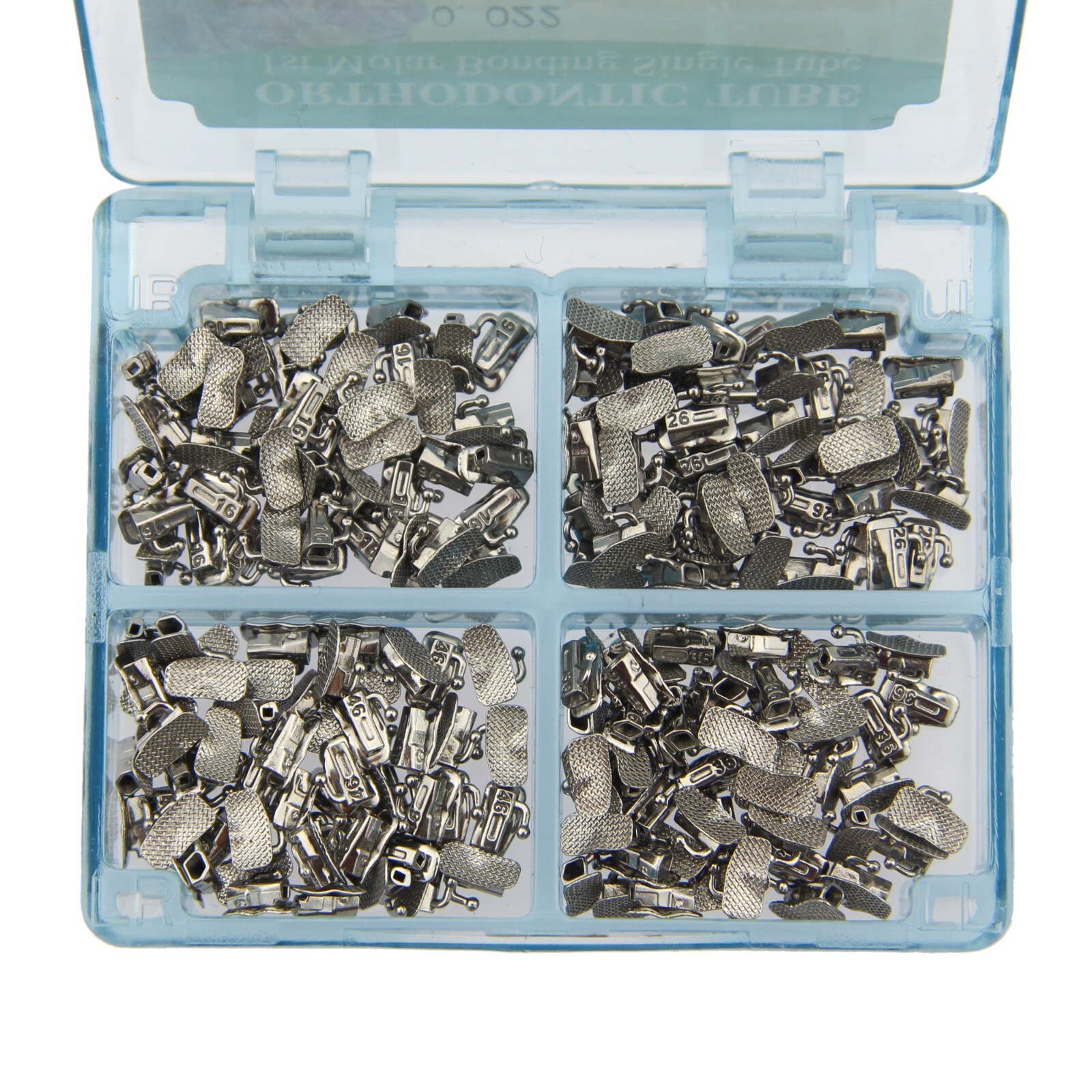 200pcs Orthodontic Buccal Tubes Roth 1st 2nd Molar Brackets tubos de ortodoncia