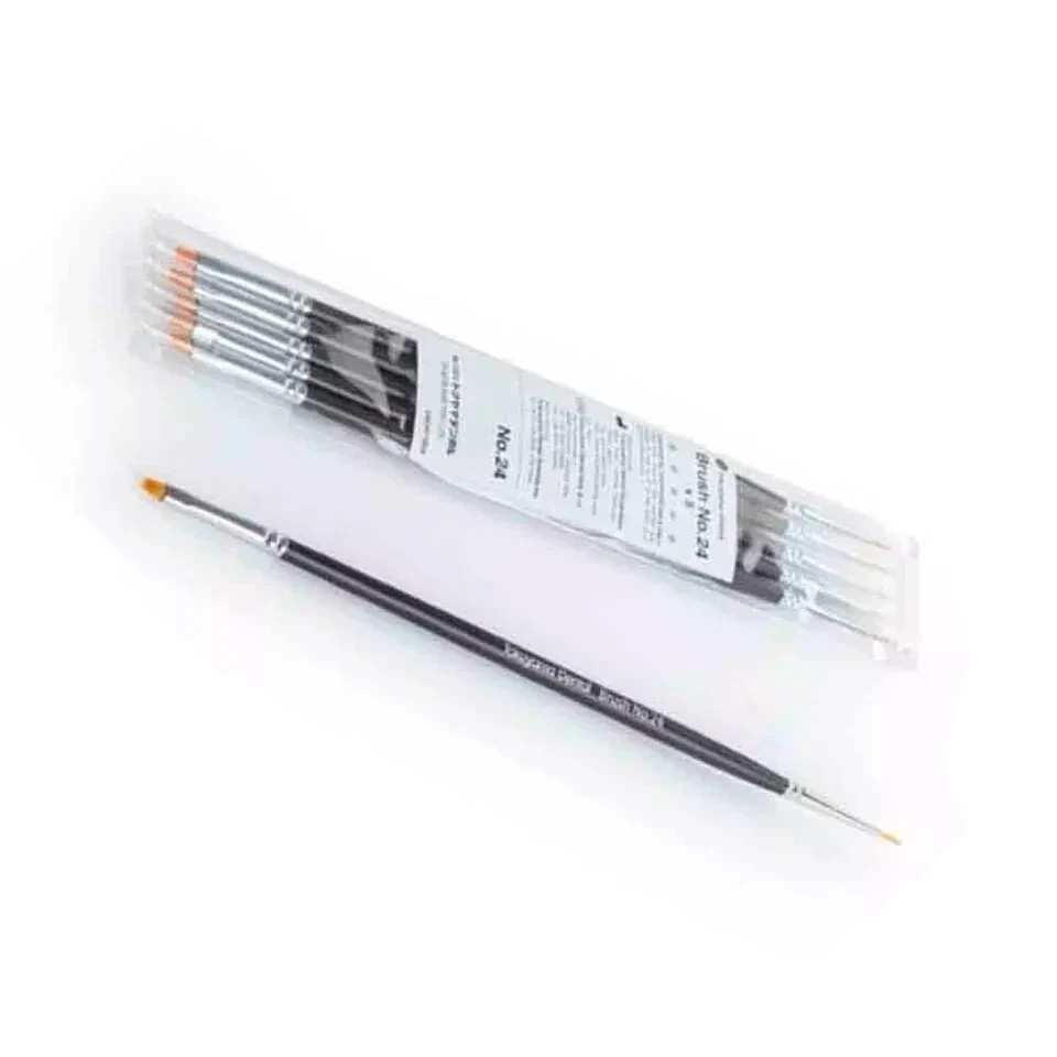 5 Piece Pack Tokuyama Estelite Omega Color Brush No. 24 For Dental Use Free Ship