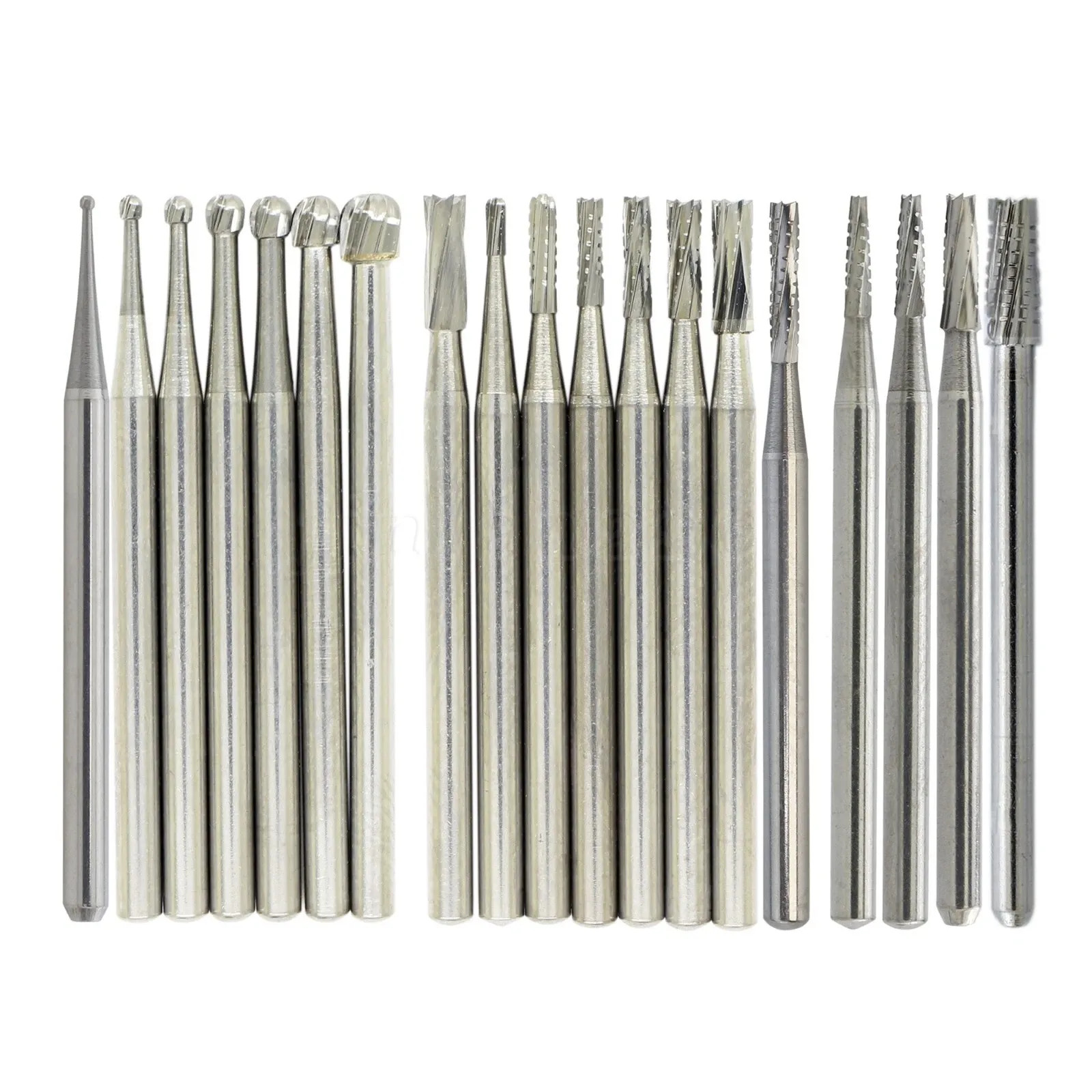 Carbide Bur, FG, #1/4, 1/2, 1, 2, 4, 6, 8 Bur, Round Dental