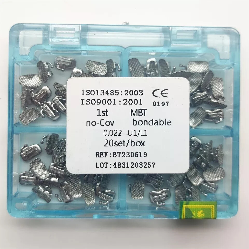 Dental Orthodontic Buccal Tubes 1st 2nd Molar Tube Roth MBT 022 Bondable