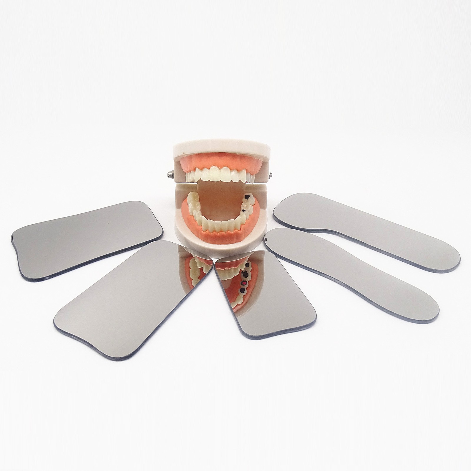 Dental Intraoral Orthodontic Occlusal 2Side Photographic Glass Mirror Photograpy