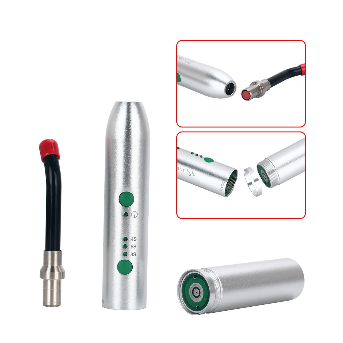 Dental Ortho Adhesive Paste Brackets Bonding Light Cure Resin /LED Curing Light