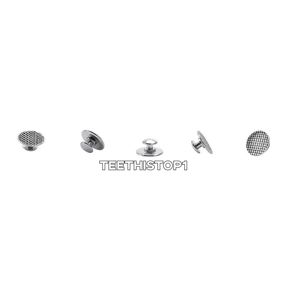 50 Pcs Dental Supplies Orthodontic Ortho Lingual Buttons for Bondable Round Base
