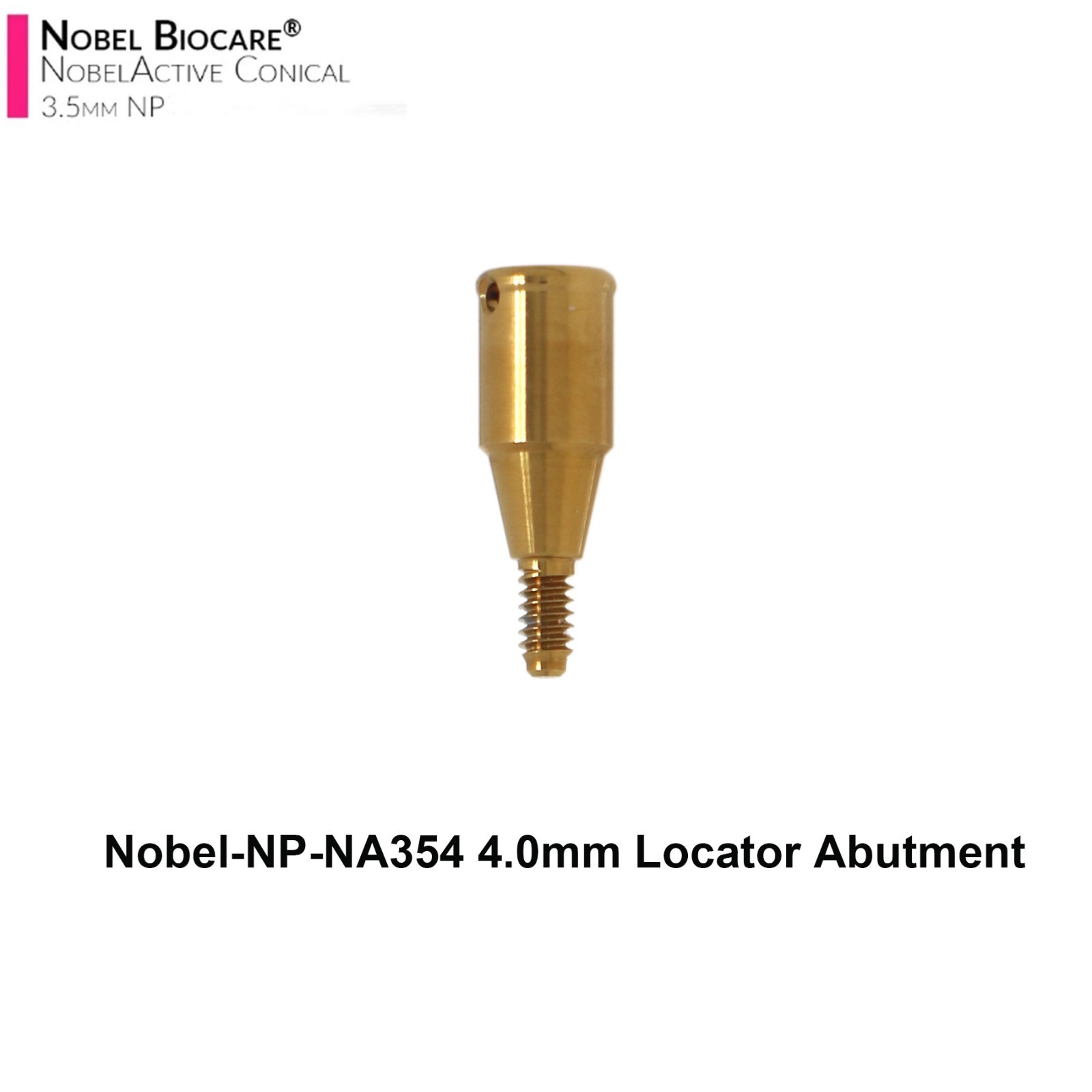 US Locator Abutment NP 3.5mm RP 4.3mm for Nobel Active Conical & Cap Inserts Kit