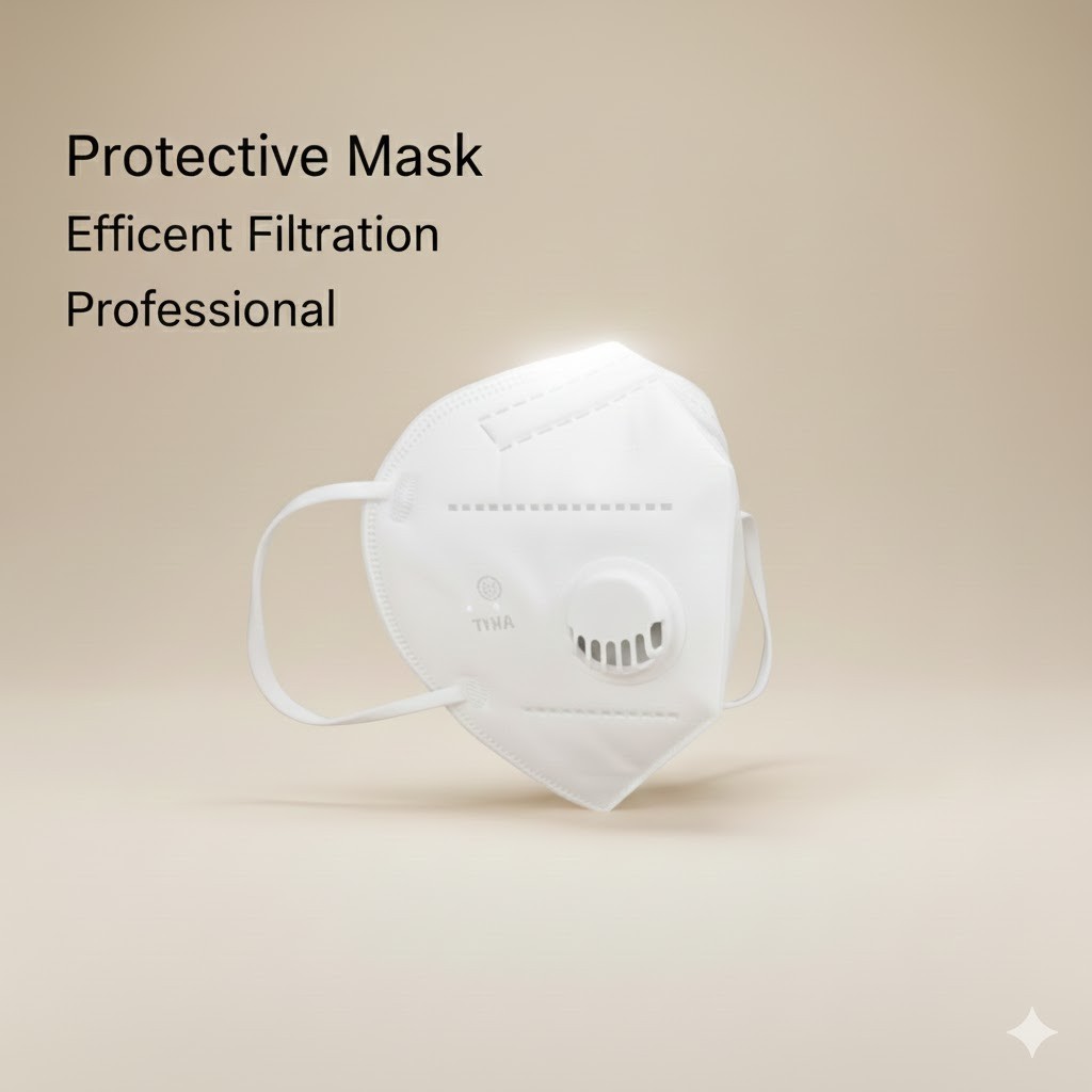 [10 Pcs] KN95 Face Mask(BFE 95%)Non-Medical Disposable Mask With Breathing Valve