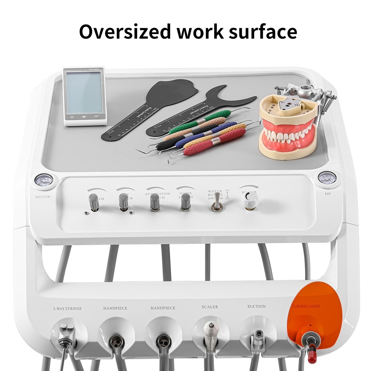 Pro Dental Reduction 4:1 Interproximal Stripping Contra Angle Handpiece IPR Kit