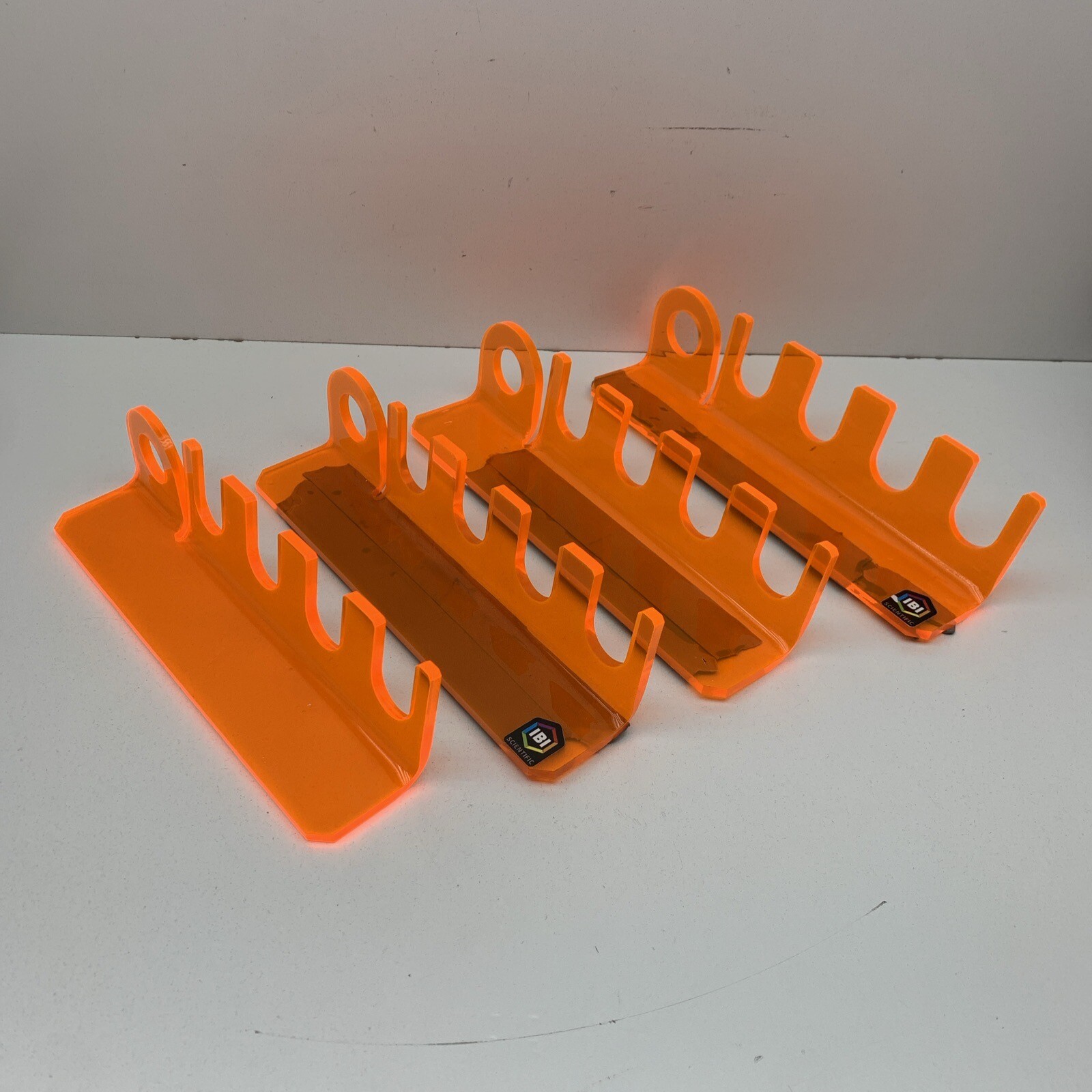 IBI Scientific PST-51 Hanging Pipette Stand 4-Place/Position + Filler on Left