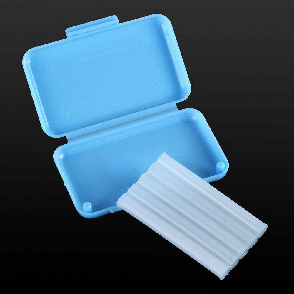 100Packs Dental Orthodontic Wax Scent Blue-Mint For Brace Bracket Gum Irritation