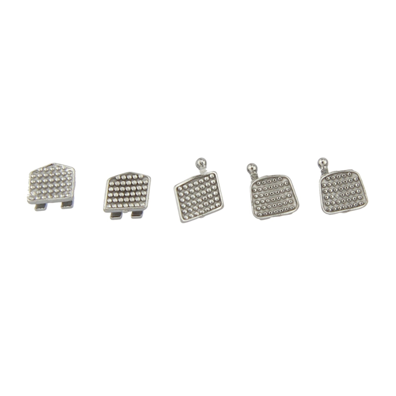 Dental Orthodontic Brackets Metal Braces Mini Roth MBT OC 022 345 Hooks MIM 5-5