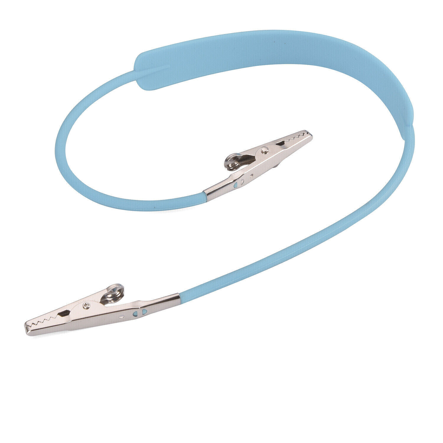 Dental Bib Clips Flexible Autoclavable Silicone Chain Patient Napkin Holder Clip