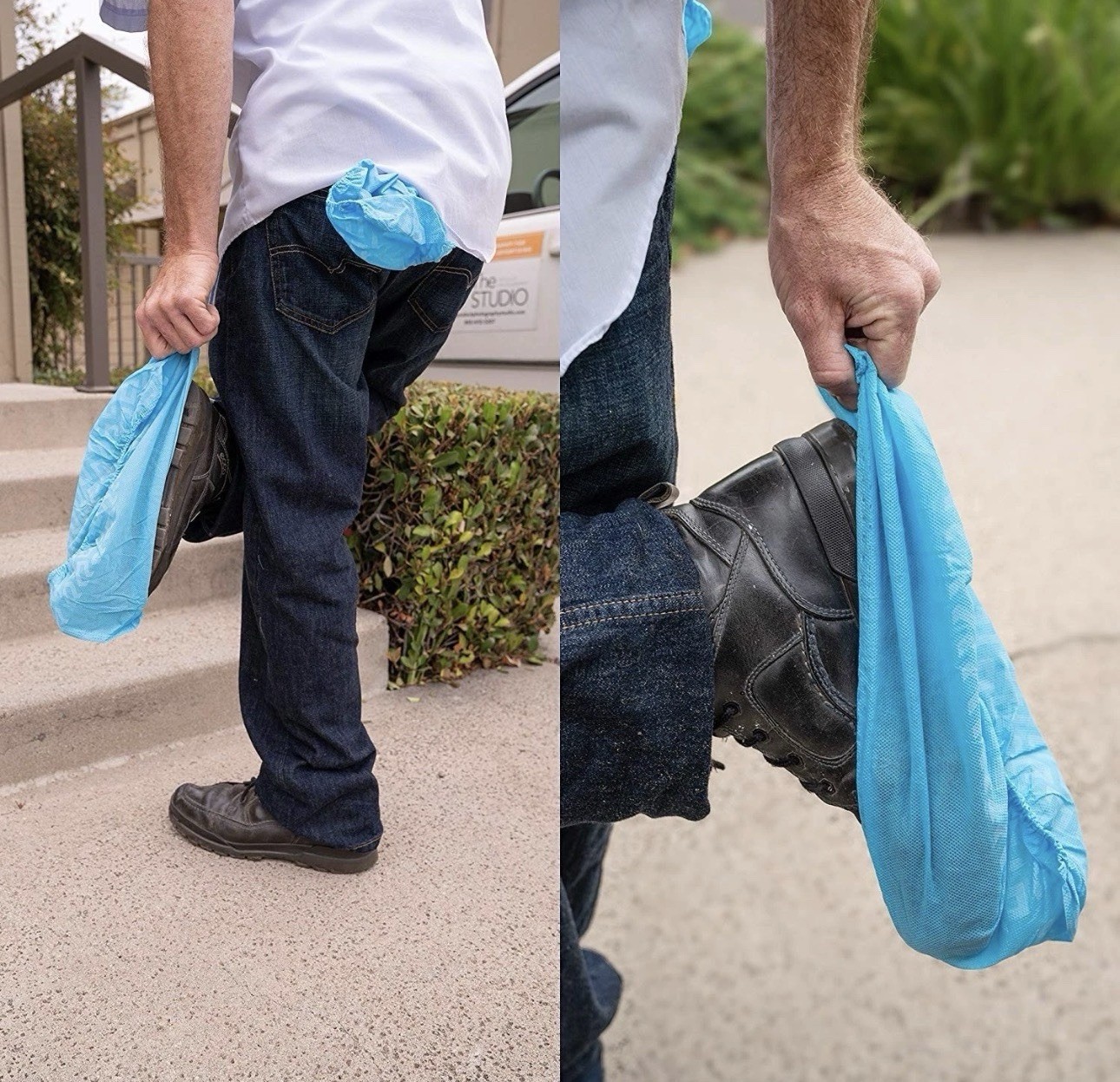 300 Non Skid Shoe Covers- Disposable Real Estate A-I-A Brand Up to Men’s Size XL