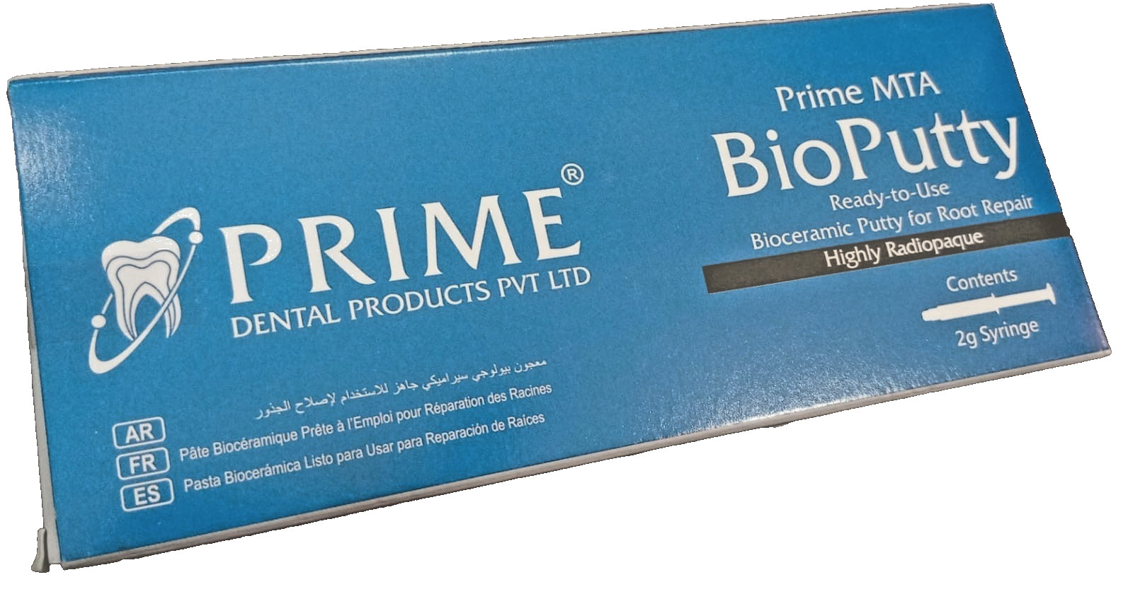 PRIME MTA Bioceramic Dental RCT Sealer 3gm Syringe with 15 Tips FRESH STOCK 2028