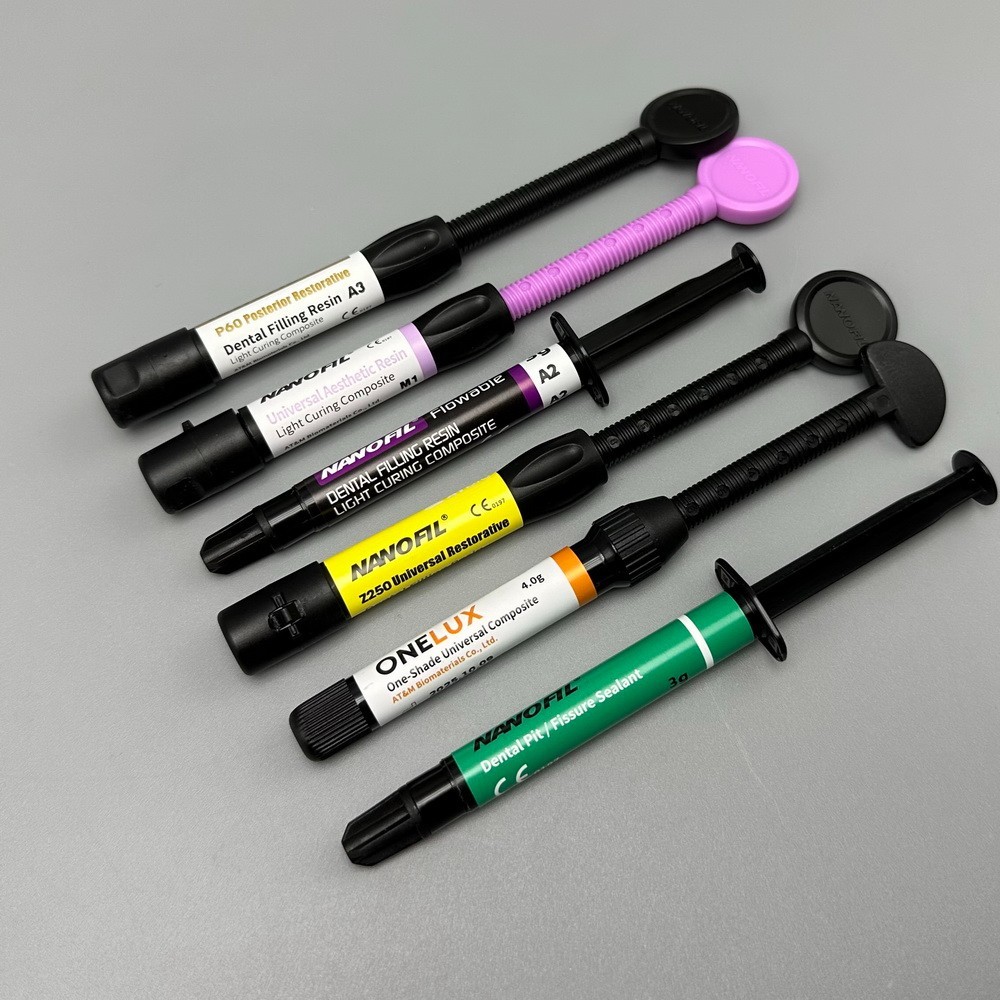 Dental Light Curing Composite Sealant Filling 6 Types Resin composite