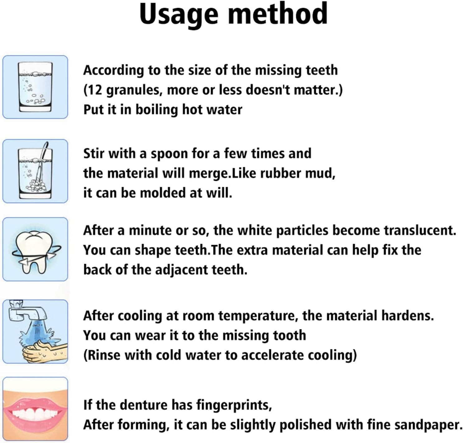 Fake Tooth Repair kits for Filling The Missing Broken and…