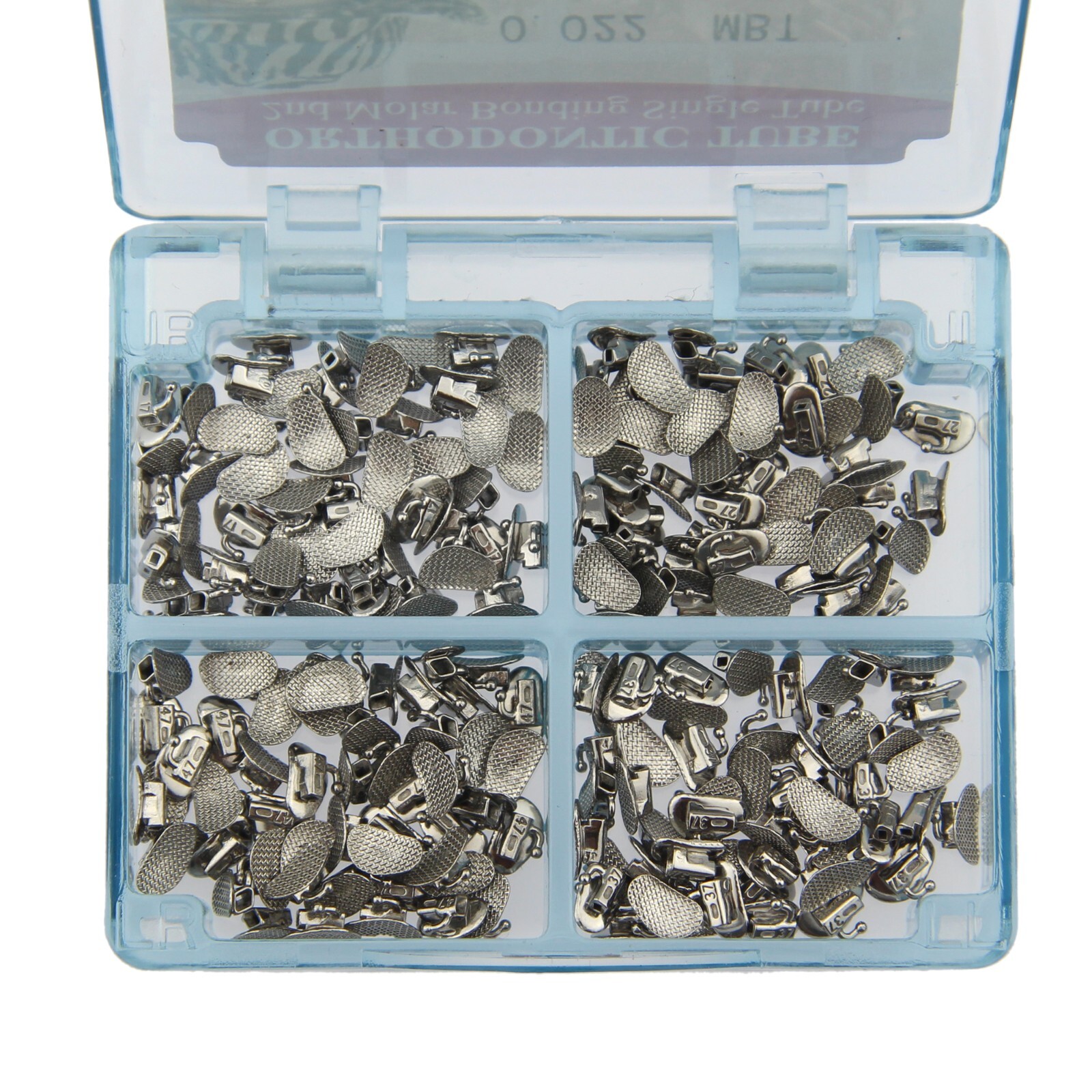 200 Orthodontic Buccal Tube 1st 2nd Molar Tubos Ortodoncia Roth MBT 022 Bondable