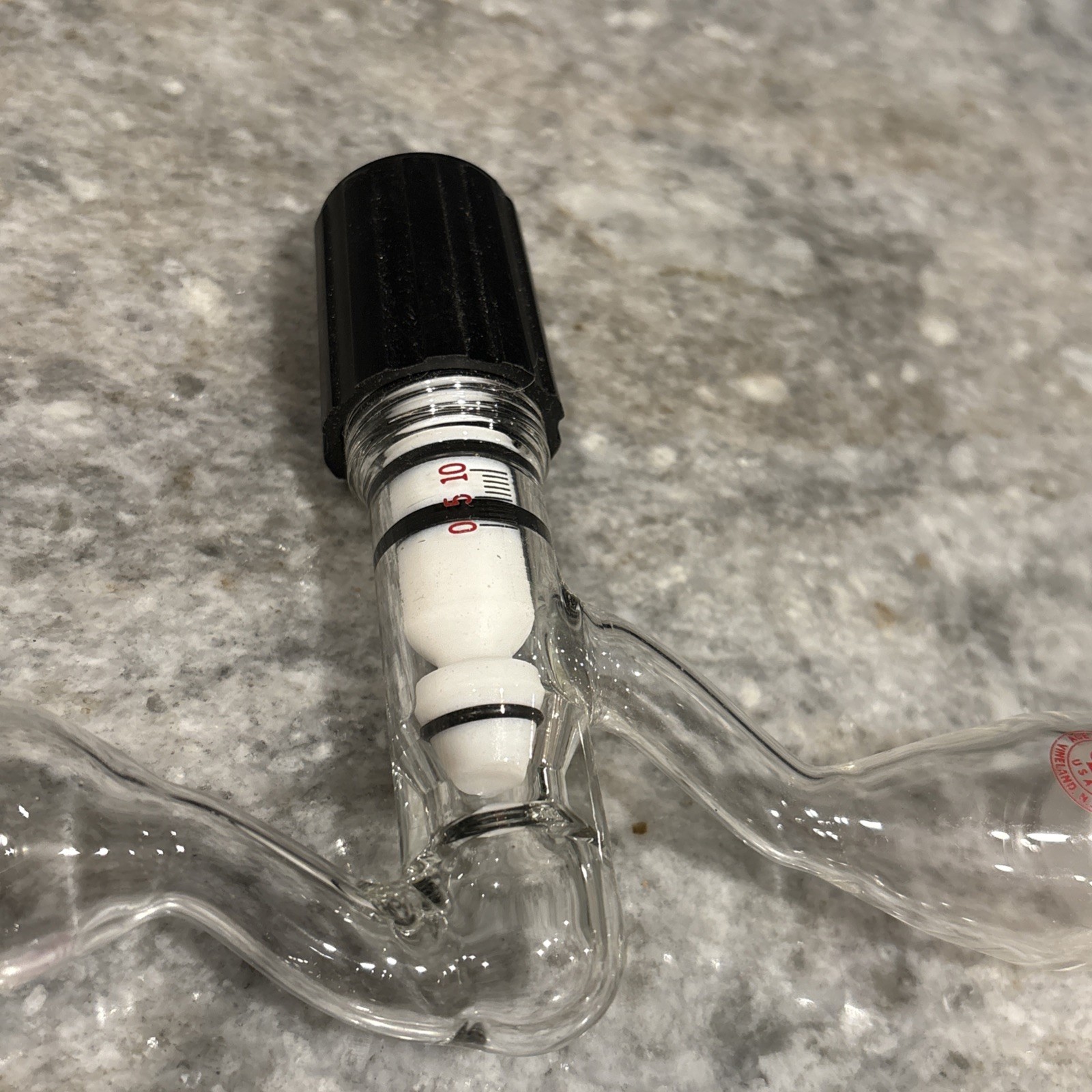Ace Glass High Vacuum Gas Transfer Adapter 24/40 male to 29/42 Scientific Glass