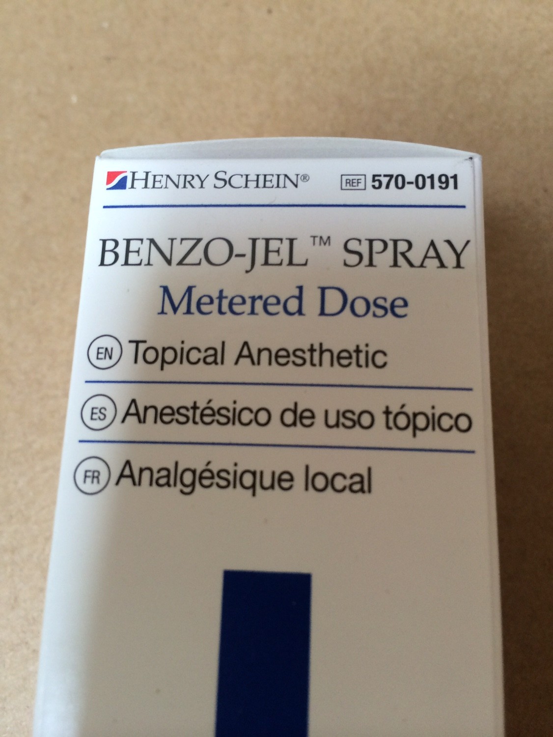 Topical Gel ANESTHETIC Metered Spray BENZOCAINE 20% 2 oz oral Peppermint + tips