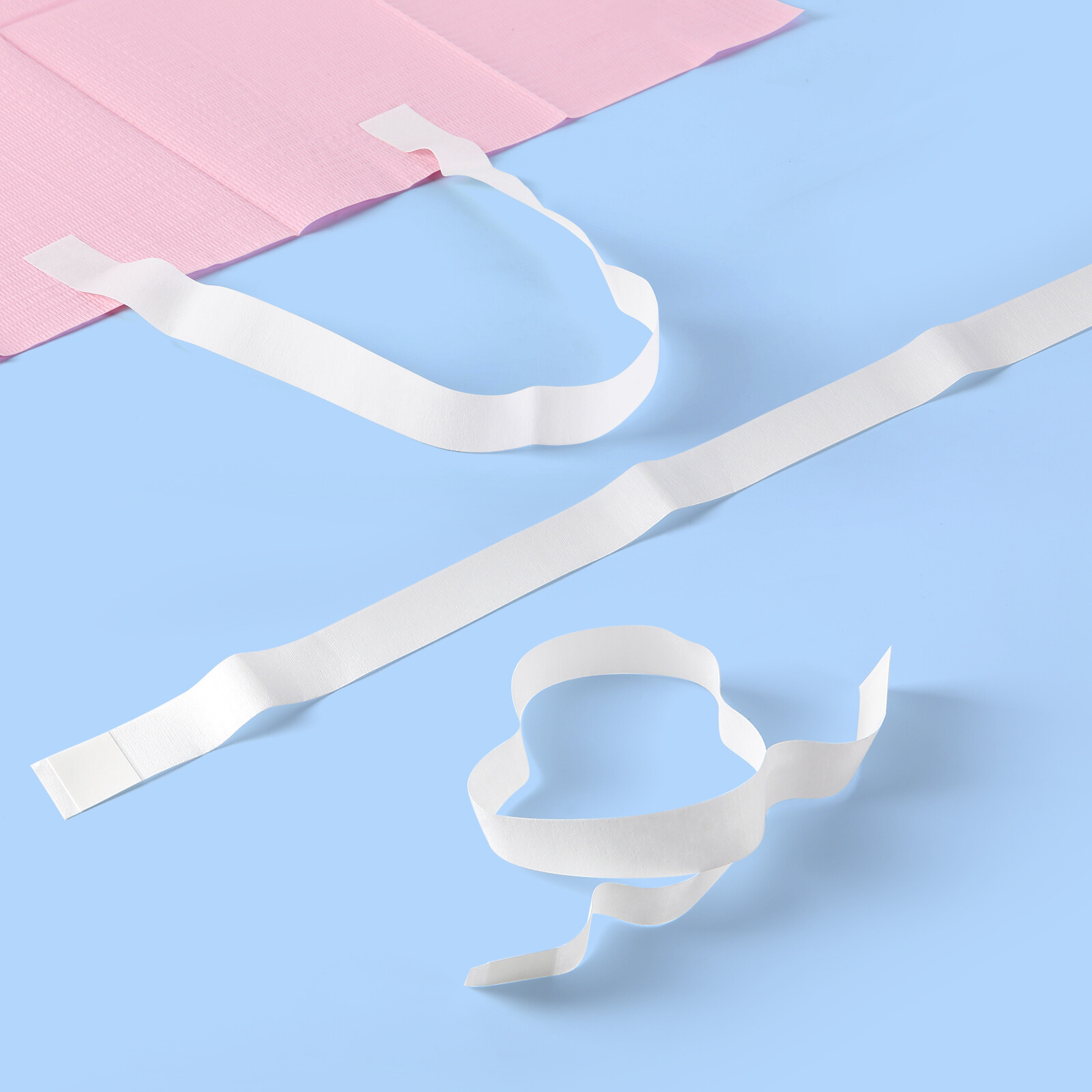 JMU Dental Bibs Clip Napkin Holders Disposable Bib Holders Strap Self Adhesive