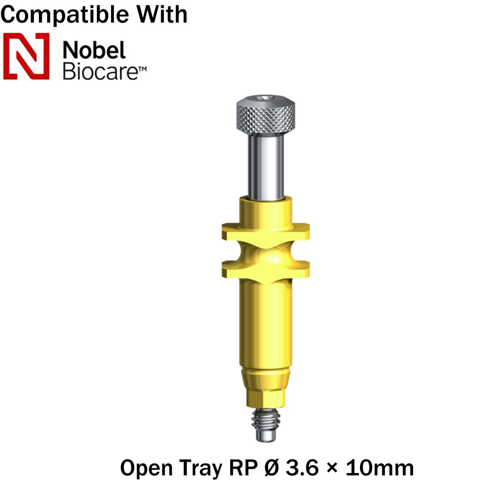 Dental Impression Transfer Coping Open Closed Tray Analog NP RP fit Nobel Active