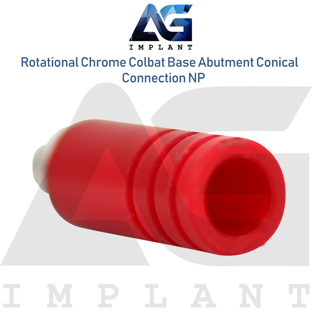 10 Chrome Cobalt Base Rotational NP Conical Connection With Screw 2.25mm