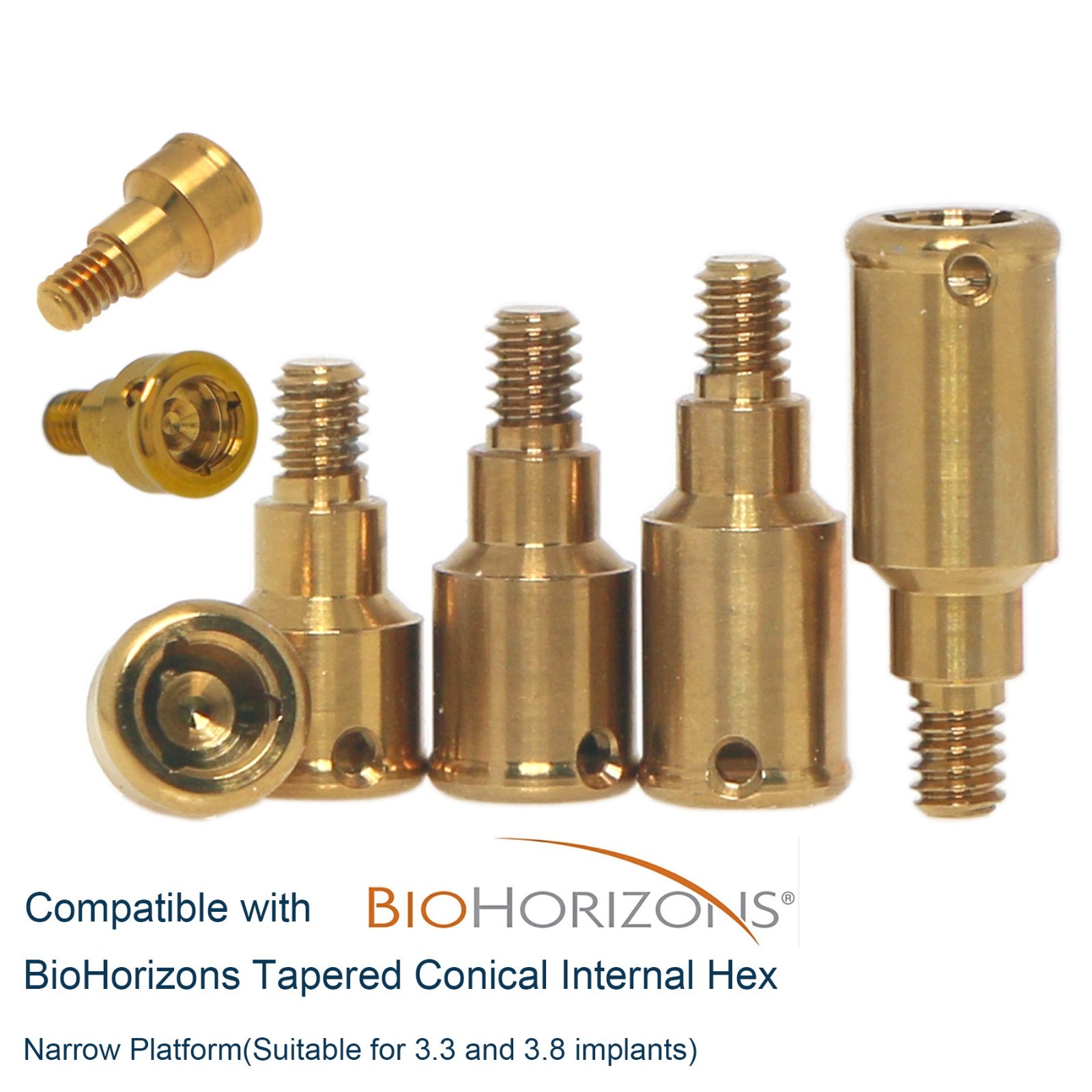 US Dental Locator Abutment For BioHorizons/Hiossen/Nobel/Zimmer Multiple Implant