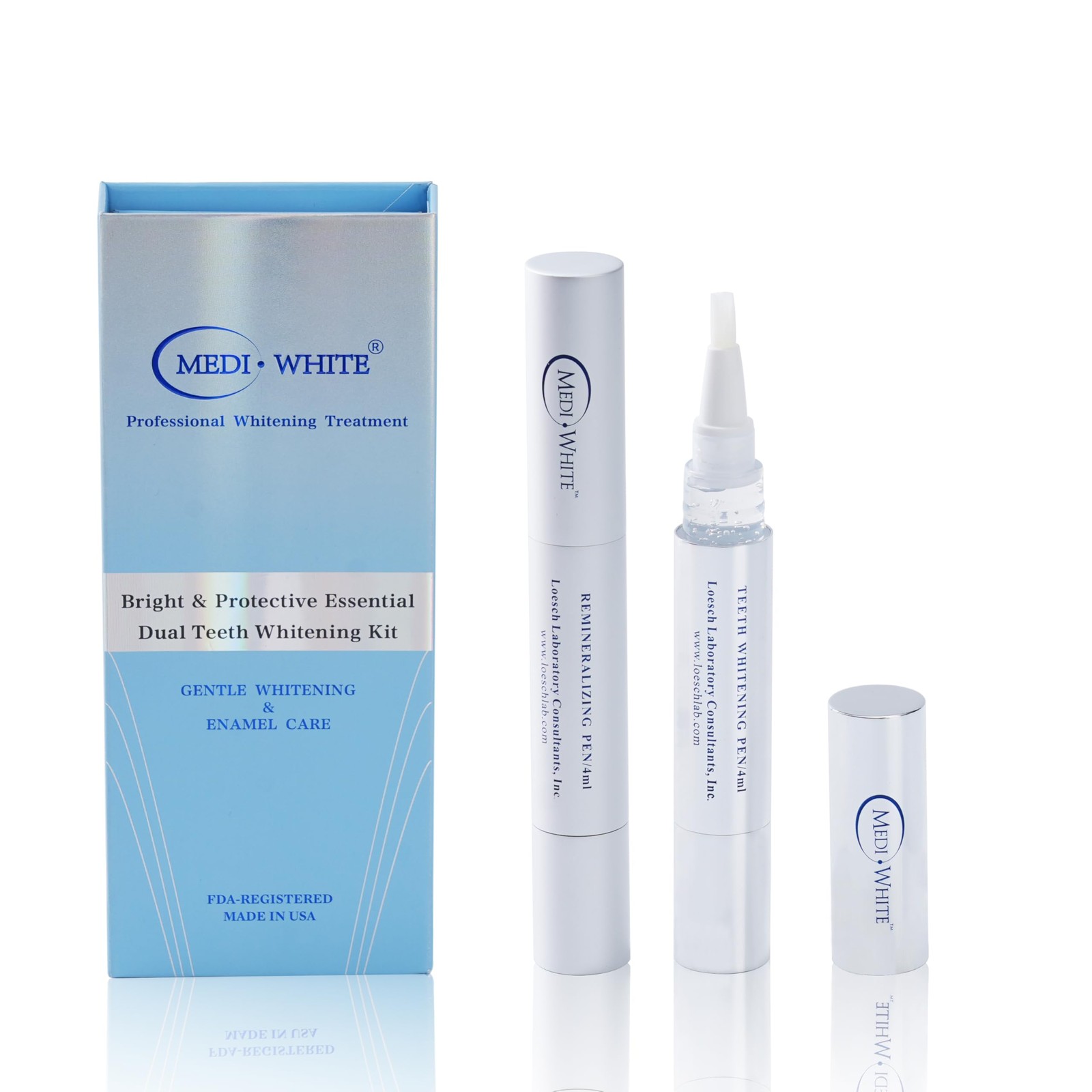 MEDIWHITE Bright & Protective Teeth 0.27 Fl Oz (Pack of 1), Multicolor