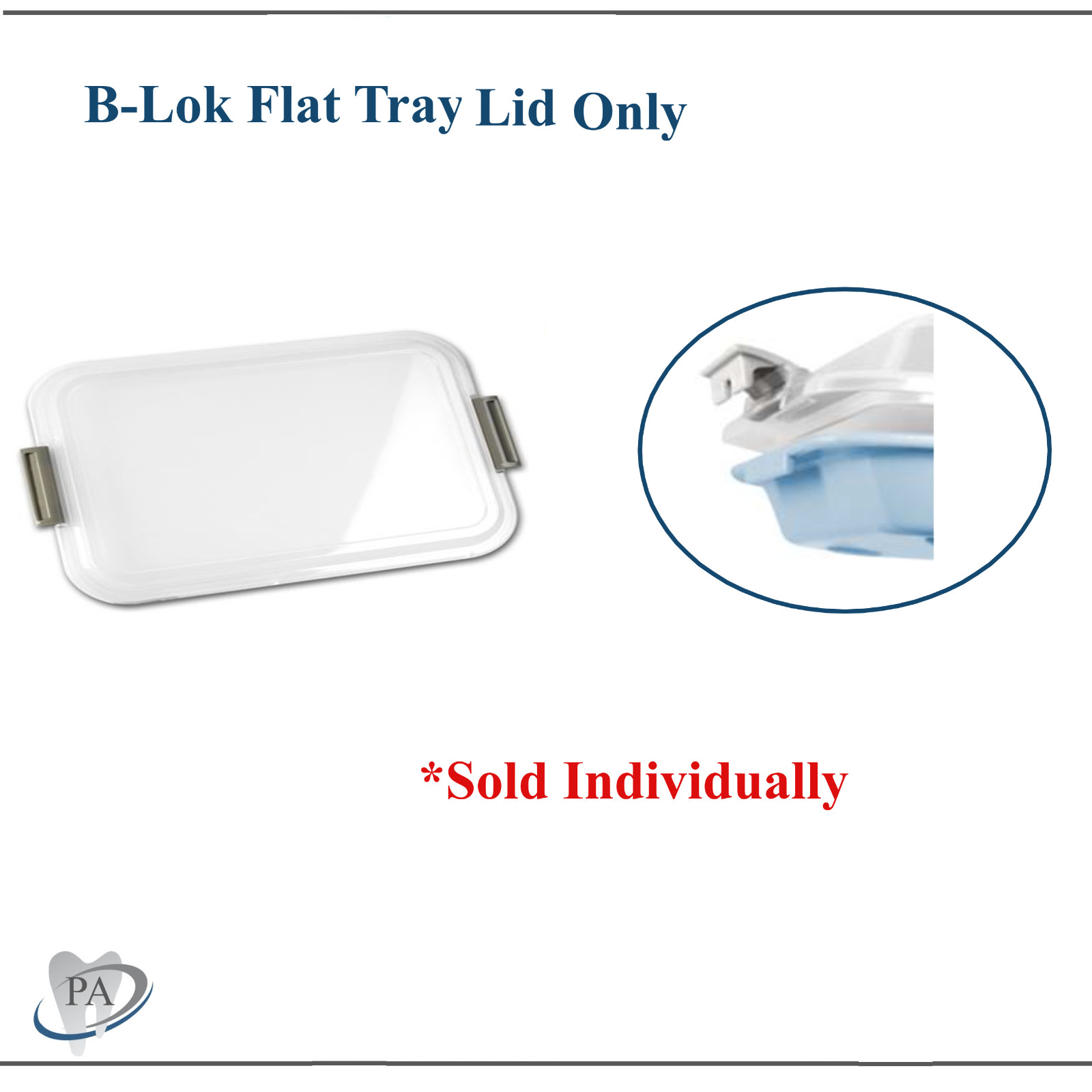 Dental Setup B Lock Size B Ritter Flat / Divided Tray B-Lok Flat Trays or Cover