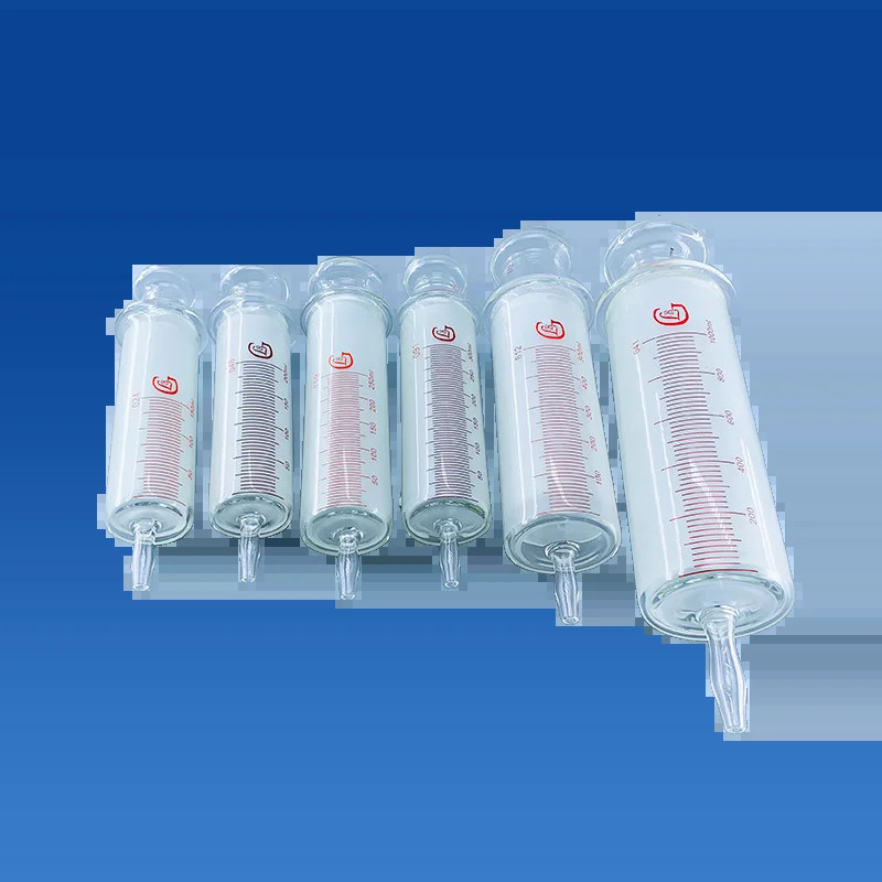 150ml/200ml/250ml/300ml/500ml/1000ml All Glass Syringes Large sausage device Gla