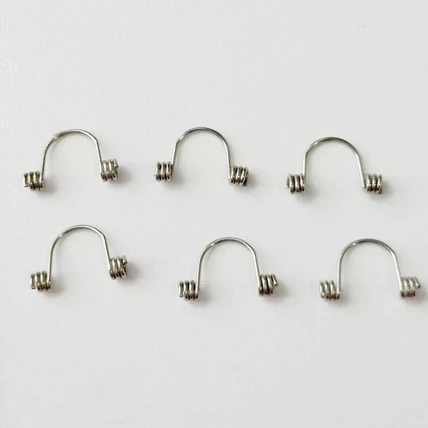 10Pcs/Bag Dental Orthodontic Anterior Teeth Torque Wire Spring Rectangular