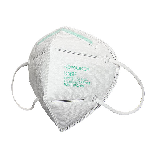 10 PCS Powecom KN95 Protective Face Mask Respirator – Black | White ✅GB2626-2019