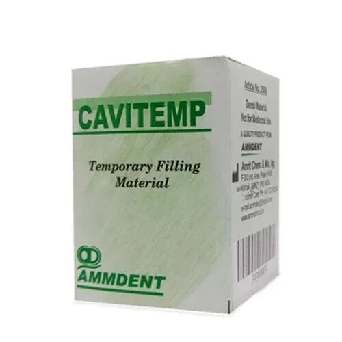 Ammdent Cavitemp Dental Temporary Filling Material Cement 30 gram (Free Ship)