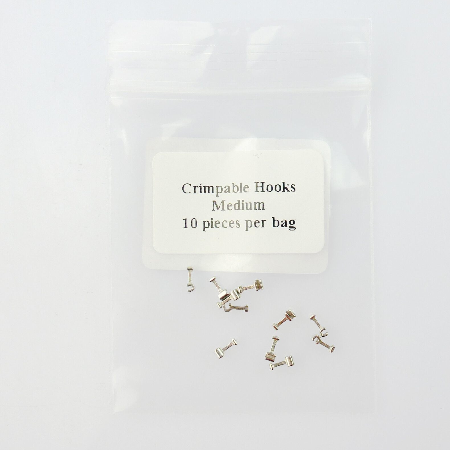 10Pcs/pk 2Packs Dental Orthodontic Crimpable Hooks Short/Medium/Long EASYINSMILE