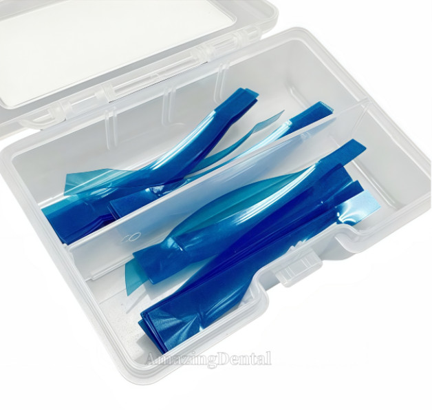 Dental Anterior Twin Matrices Cervical Matrix Blue Strip M8 Restoration Matrices
