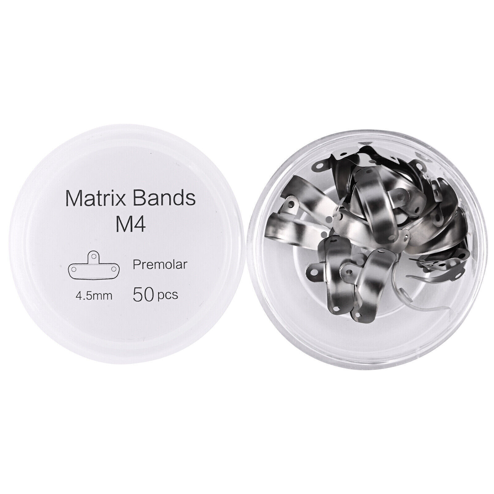 Dental Metal Matrices Sectional Molar Matrix Refill Soft Band (Choose Size/Qty)