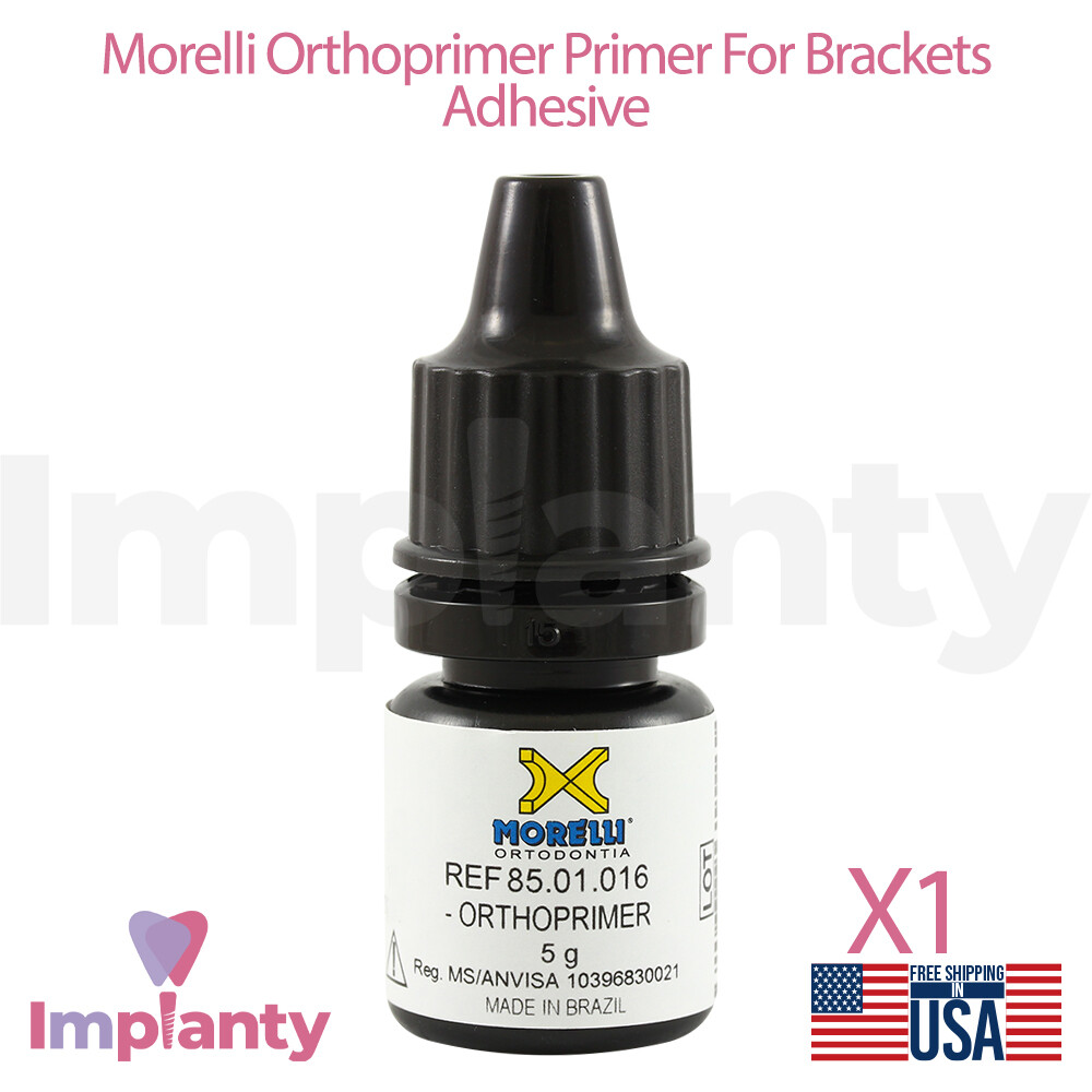 Orthodontic Morelli Orthoprimer Primer For Brackets Adhesive Light Cure Base 5g