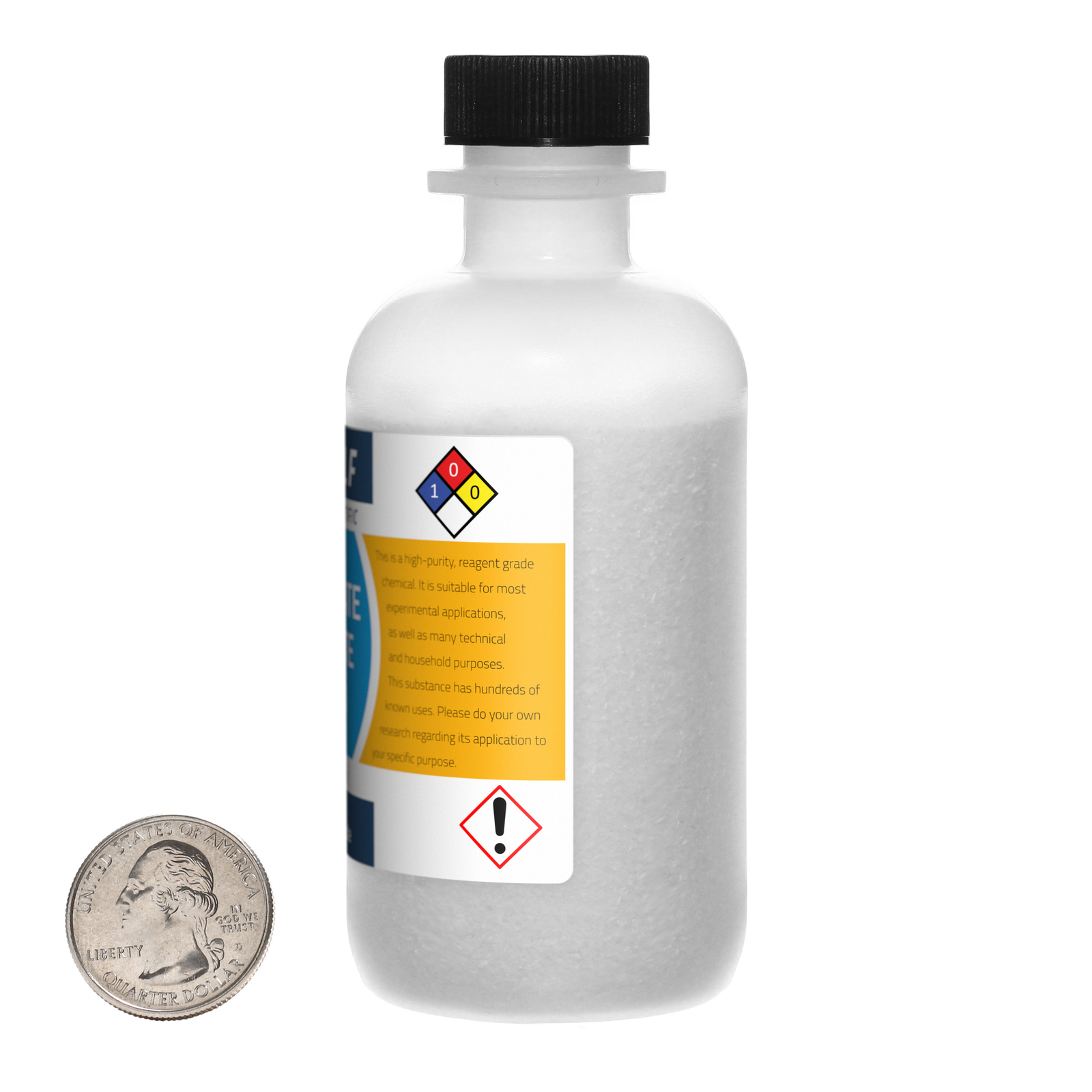 Sodium Borate Decahydrate / 8 Oz / 2 Bottles / 99.9% Reagent Grade / Fine Powder
