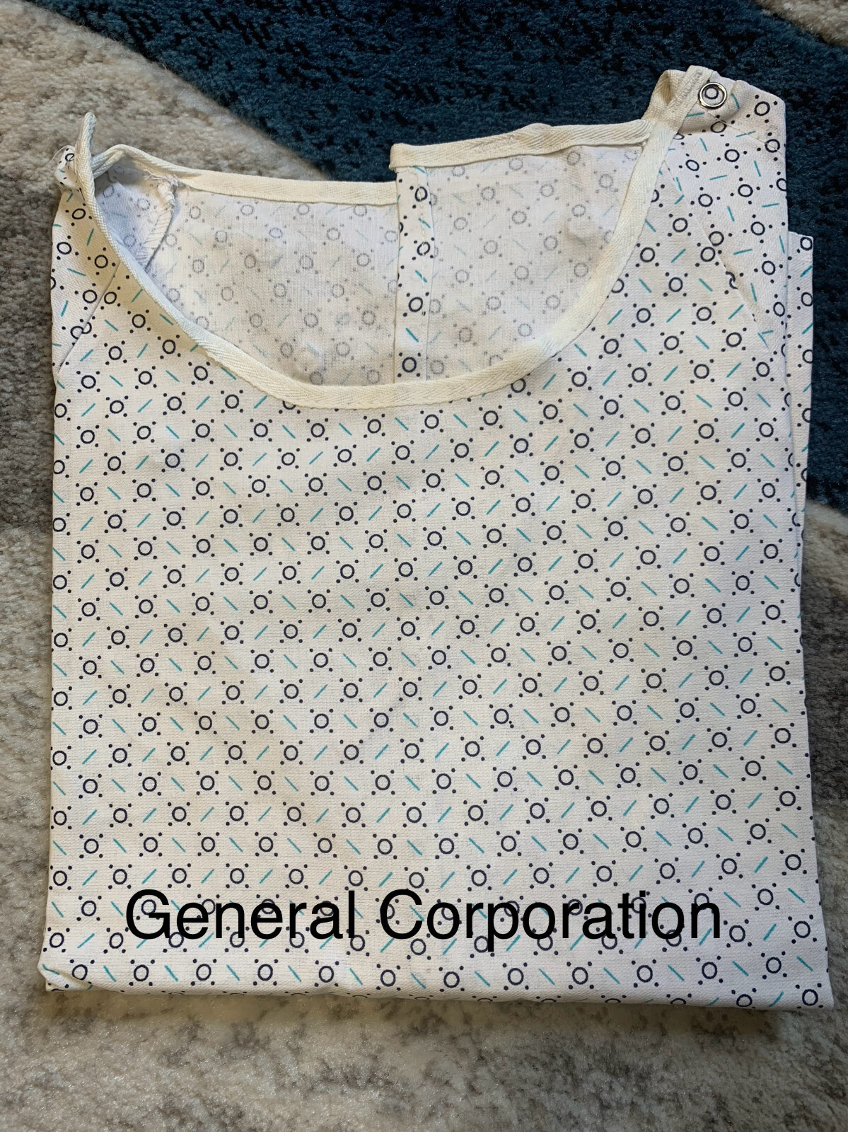 12 Pack Hospital Unisex Long Lasting Patient Gowns