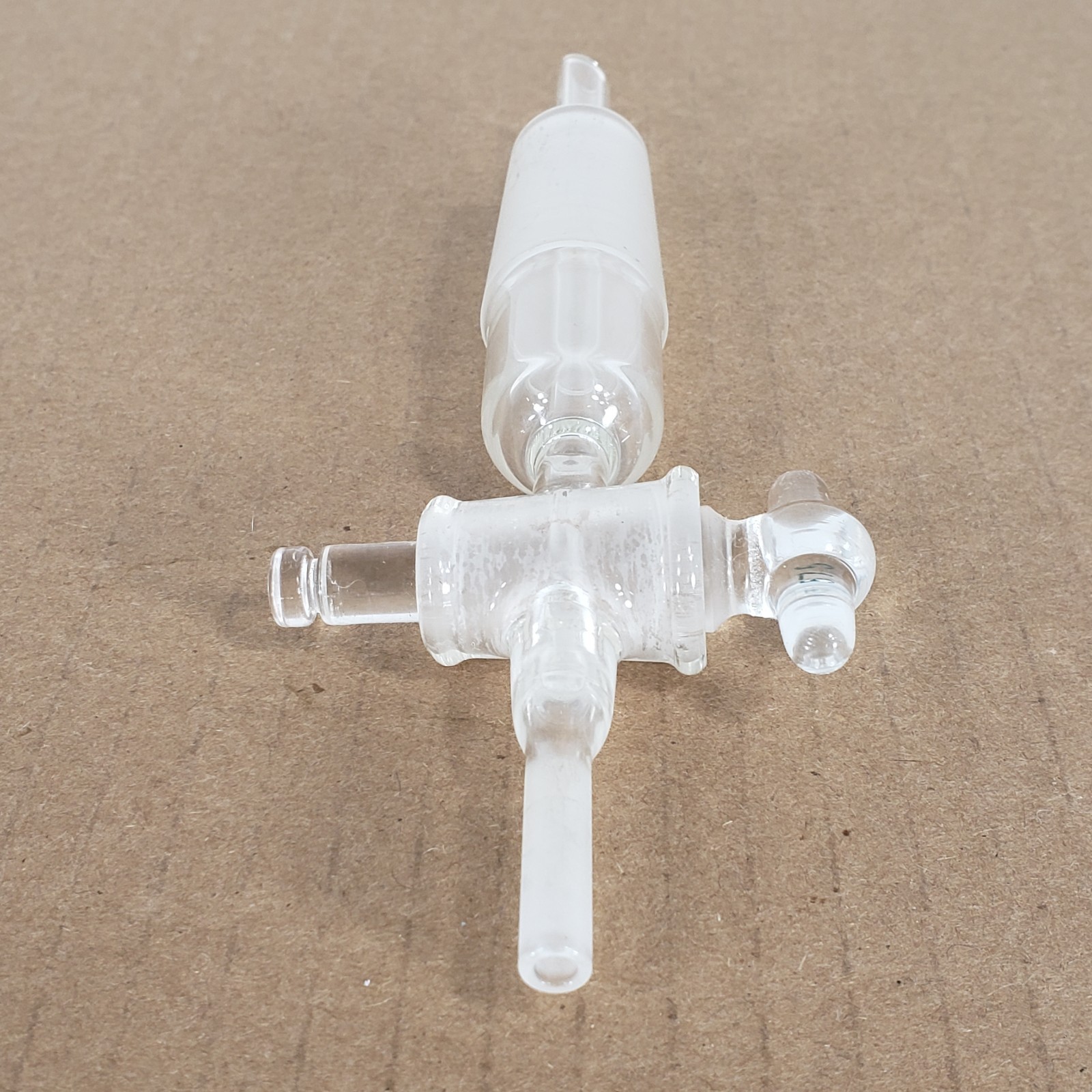 Unbranded Straight 24/40 Outer Joint To 1/4″ Straight Tube Gas Inlet Adapter