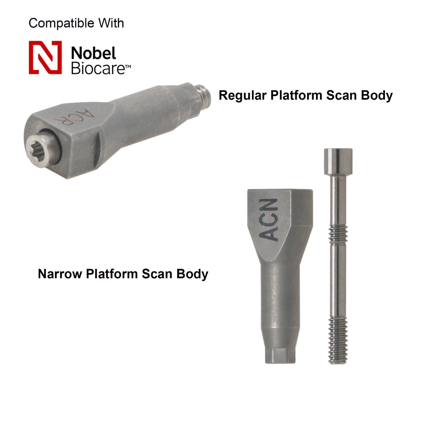 US Dental Lab Scan Body NP/RP Compatible Nobel Biocare CAD/CAM System
