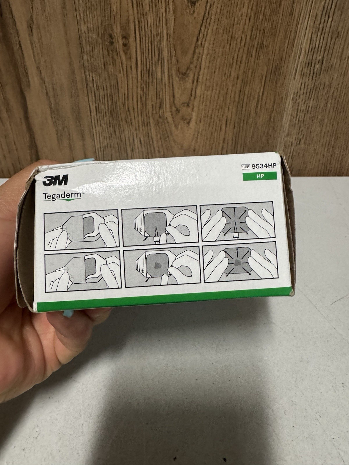 3M Tegaderm 9534HP Transparent Film Dressing 6x7cm 100 Count