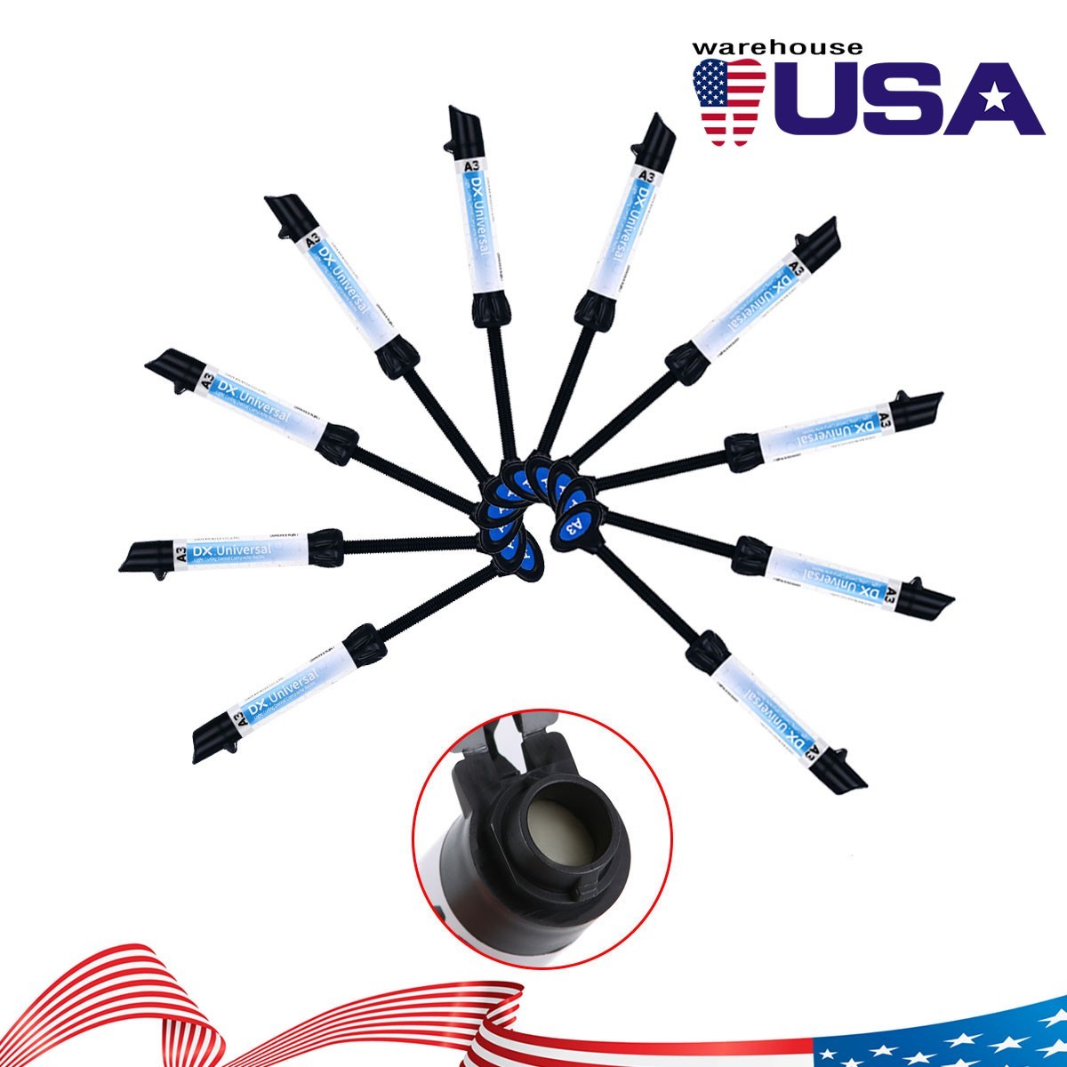 Dental Universal Light Cure Composite Resin/Etching Gel/Bonding Adhesive