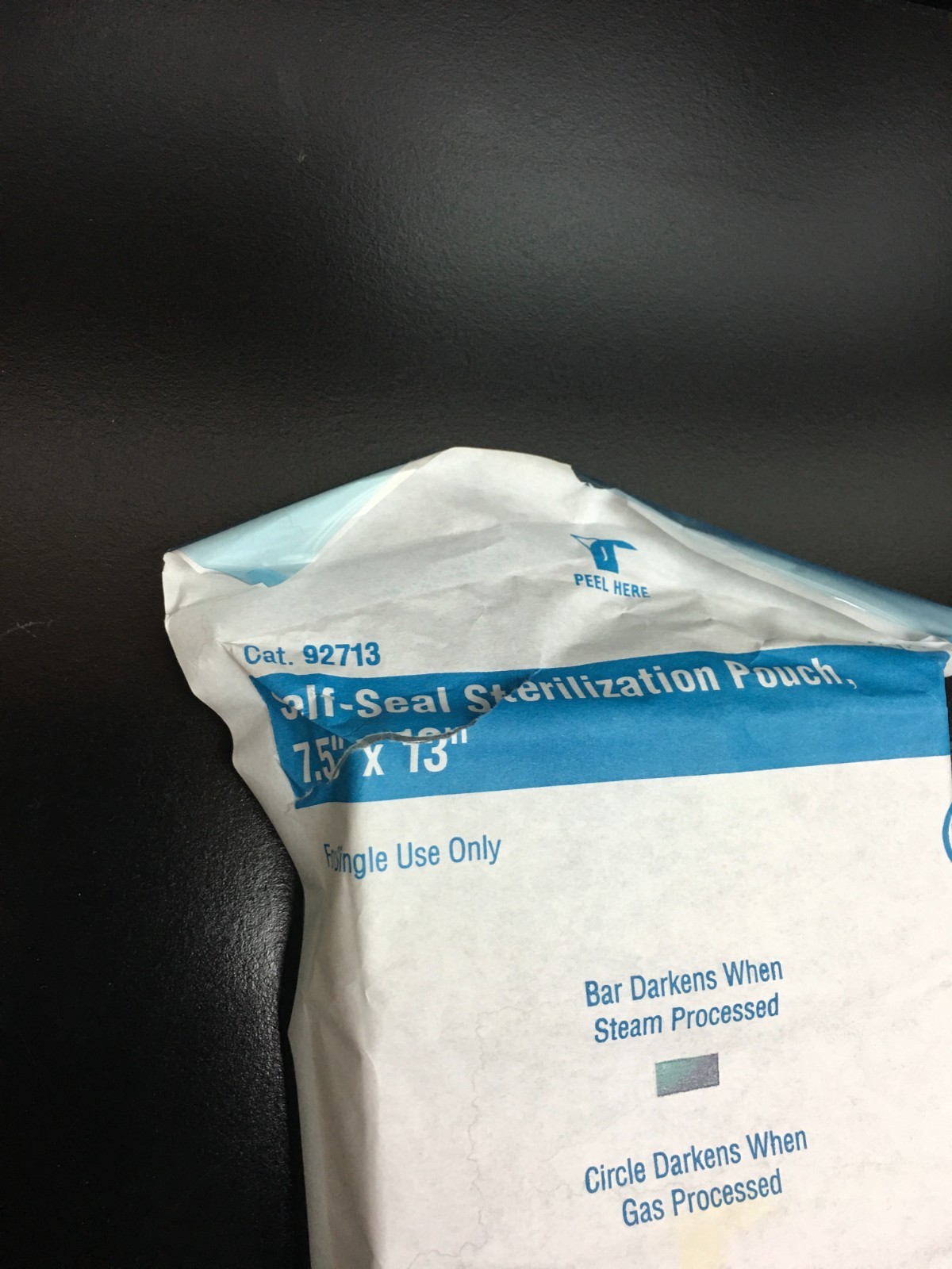 Cardinal Health Cat No 92713 Self Seal Sterilization Pouch