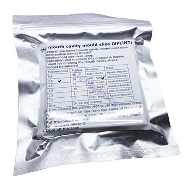 Dental Vacuum Forming Sheets Lab Hard/Soft Splint Thermoforming Material