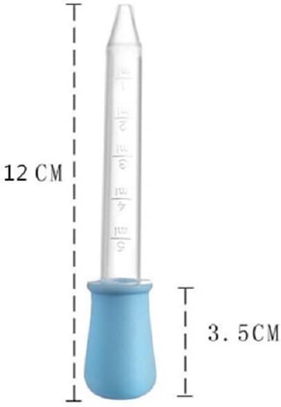 5Ml Liquid Droppers Medicine Silicone and Plastic Pipettes Eye Dropper with Bulb