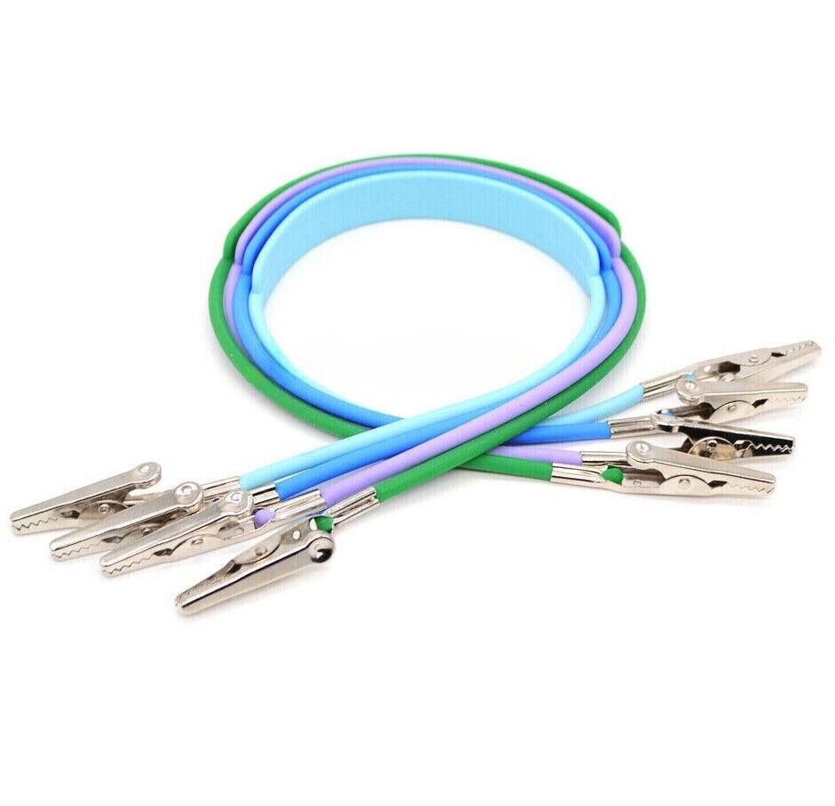 Dental Bib Clips Flexible Silicone Chain Patient Napkin Holder Clip Autoclavable